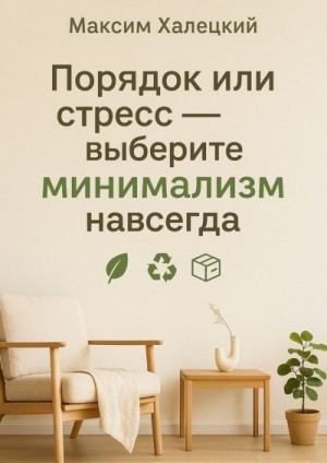Халецкий Максим - Порядок или стресс – выберите минимализм навсегда