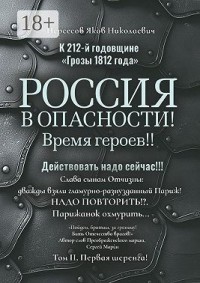 К 212-й годовщине «Грозы 1812 года». Россия в Опасности! Время героев!! Действовать надо сейчас!!! Том II. Первая шеренга!