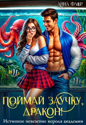 Флор Анна - Поймай заучку, дракон! Истинное невезение короля академии