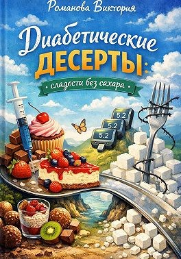 Романова Виктория - Диабетические десерты: сладости без сахара