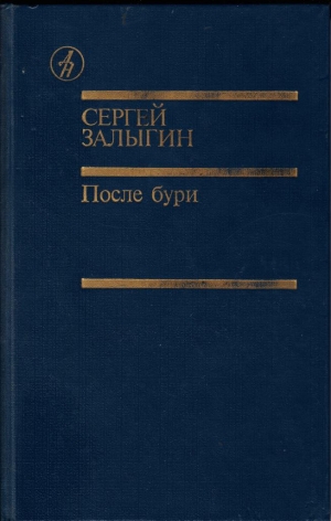 ЗАЛЫГИН СЕРГЕЙ, Залыгин Сергей - После бури. Книга первая