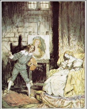 По Эдгар - Овальный портрет