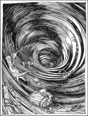 По Эдгар - Спуск в Мельстрём