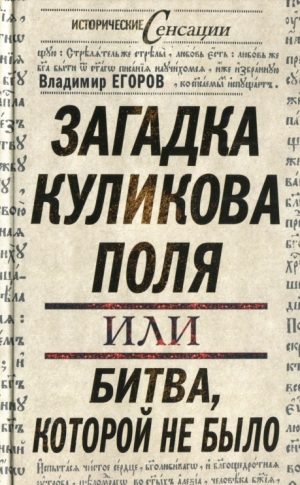 Егоров Владимир - Загадка Куликова поля, или Битва, которой не было