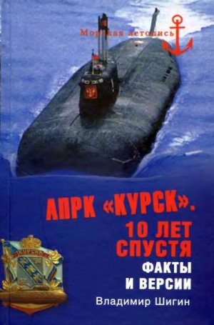 Шигин Владимир Виленович - АПРК «Курск». 10 лет спустя. Факты и версии