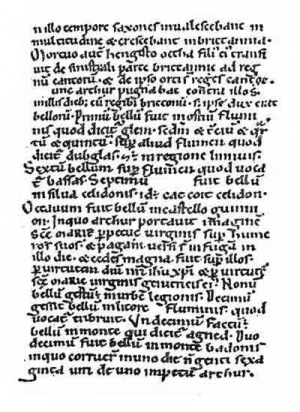 Ненний - История бриттов с комментариями