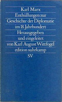 Маркс Карл - Разоблачения дипломатической истории XVIII века