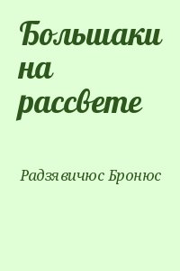 Радзявичюс Бронюс - Большаки на рассвете