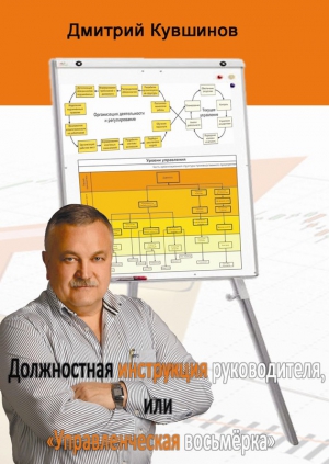 Кувшинов Дмитрий - Должностная инструкция руководителя, или «Управленческая восьмёрка»