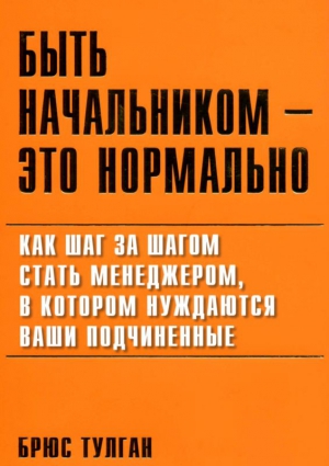 Тулган Брюс - Быть начальником — это нормально