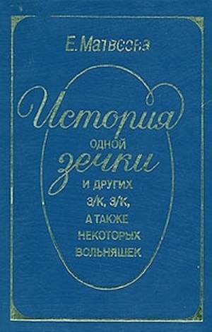 Матвеева Екатерина - История одной зечки и других з.к, з.к, а также некоторых вольняшек