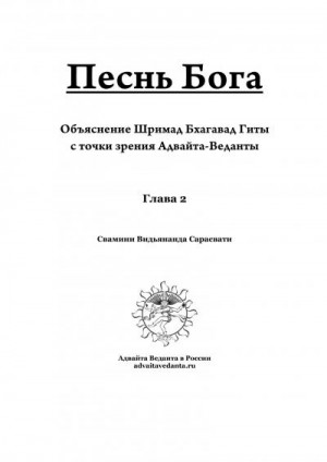 Сарасвати Свамини - Бхагавад Гита. Глава вторая. Коментарий Свамини Видьянанды Сарасвати