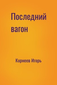Последний вагон