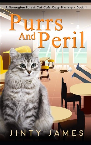James Jinty - Purrs and Peril : A Norwegian Forest Café Cozy Mystery