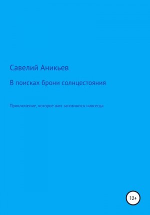 Аникьев Савелий - В поисках брони солнцестояния