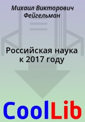 Фейгельман Михаил - Российская наука к 2017 году