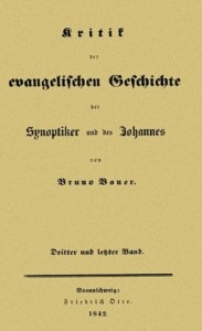 Критика евангельской истории Синоптиков и Иоанна. Том 1-3