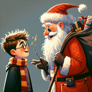 Волдеморт Добрый - Гарри Поттер, Сириус Блэк и Дед Мороз