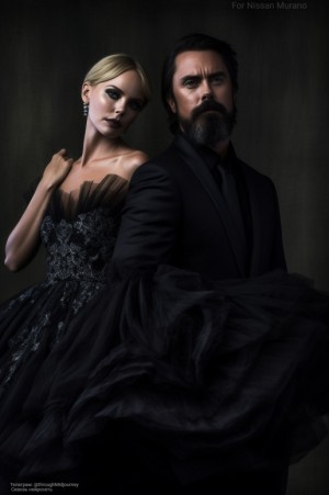 Nissan_ - Благотворительная акция Дафны Гринграсс