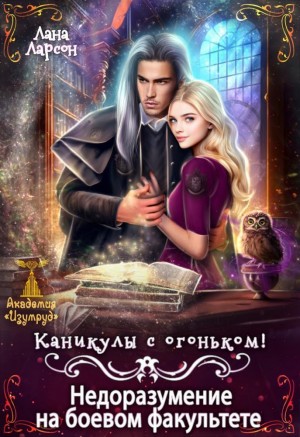 Ларсон Лана - Недоразумение на боевом факультете. Каникулы с огоньком