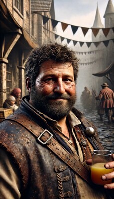 Усталый мужик - Пьяный батя