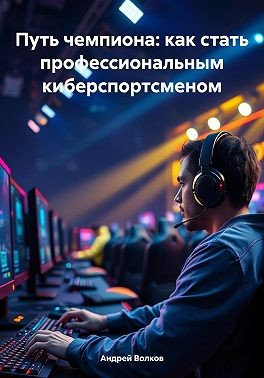 Волков Андрей - Путь чемпиона: как стать профессиональным киберспортсменом