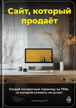 Демиденко Артем - Сайт, который продаёт: Создай посадочную страницу на Tilda, от которой клиенты не устоят