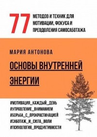 Основы внутренней энергии. 77 методов и техник для мотивации, фокуса и преодоления самосаботажа